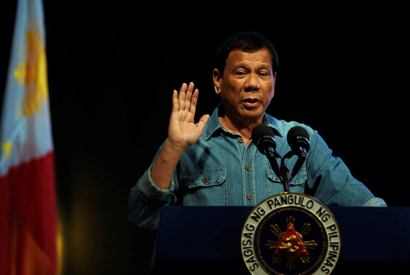 Tổng thống Rodrigo Duterte.